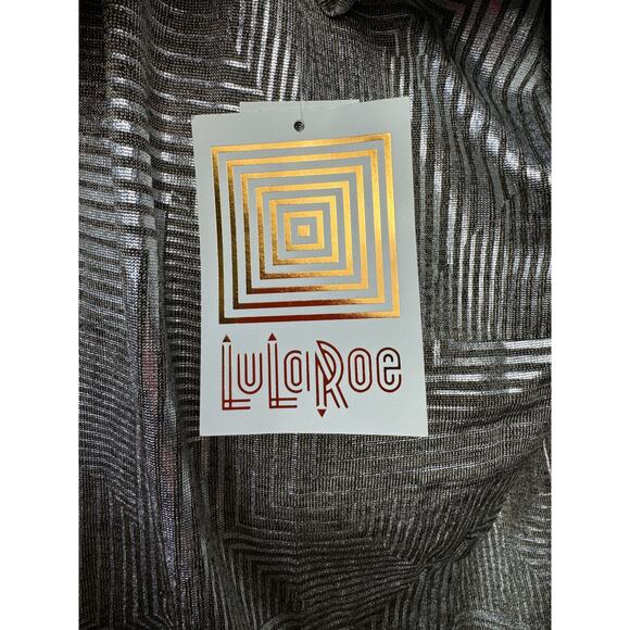 Lularoe Irma Womens Geometric Print High Low Tunic Blouse Top Size XL NWT - Picture 8 of 9